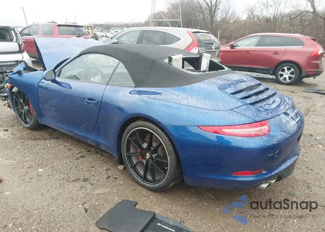 2013 Porsche 911 Carrera S z USA, uszkodzony, nr VIN WP0CB2A98DS154269